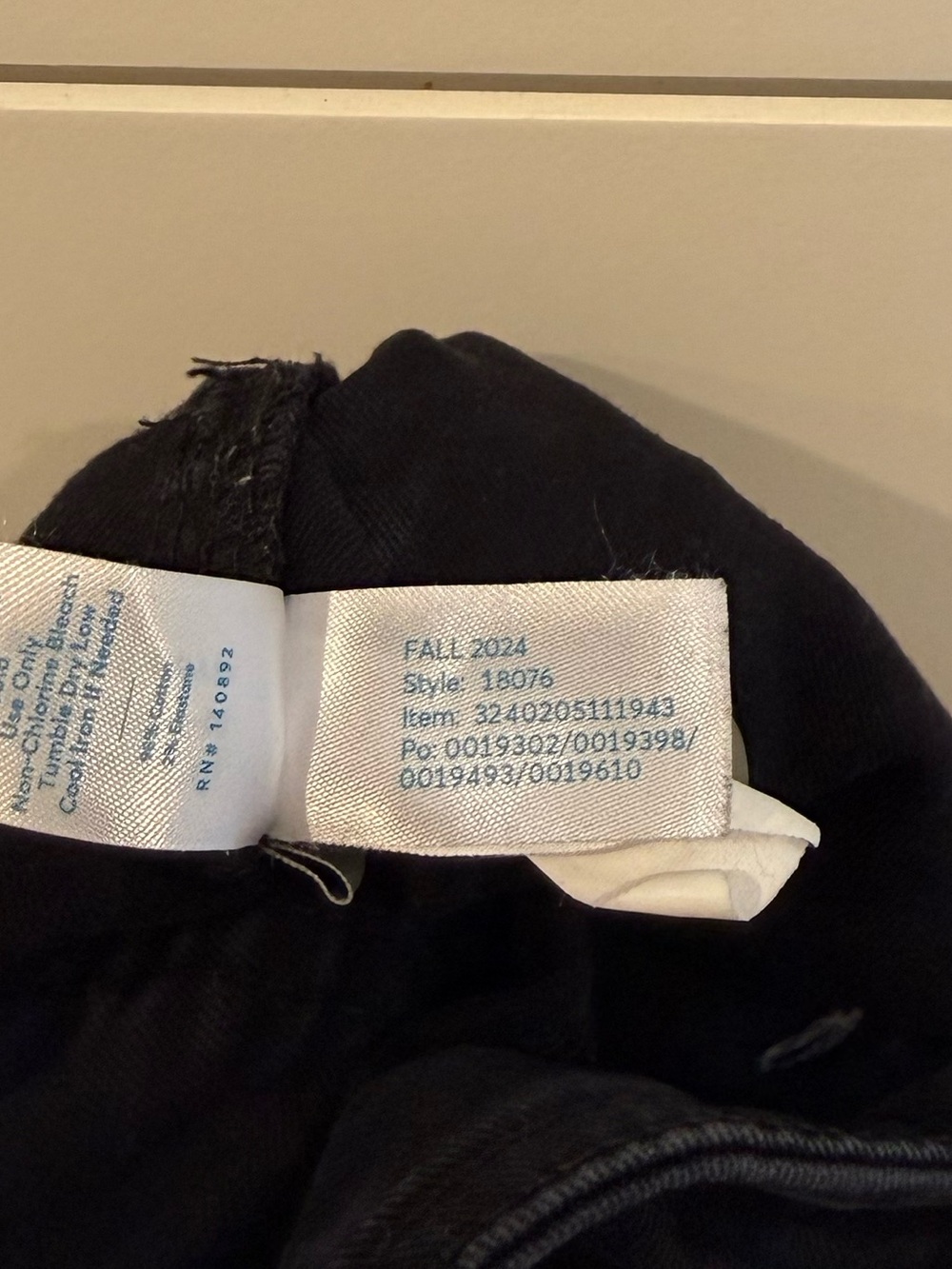 Marine Layer Bridget Wide Leg Front Pocket Crop Pant sz 8 - Picture 8 of 8